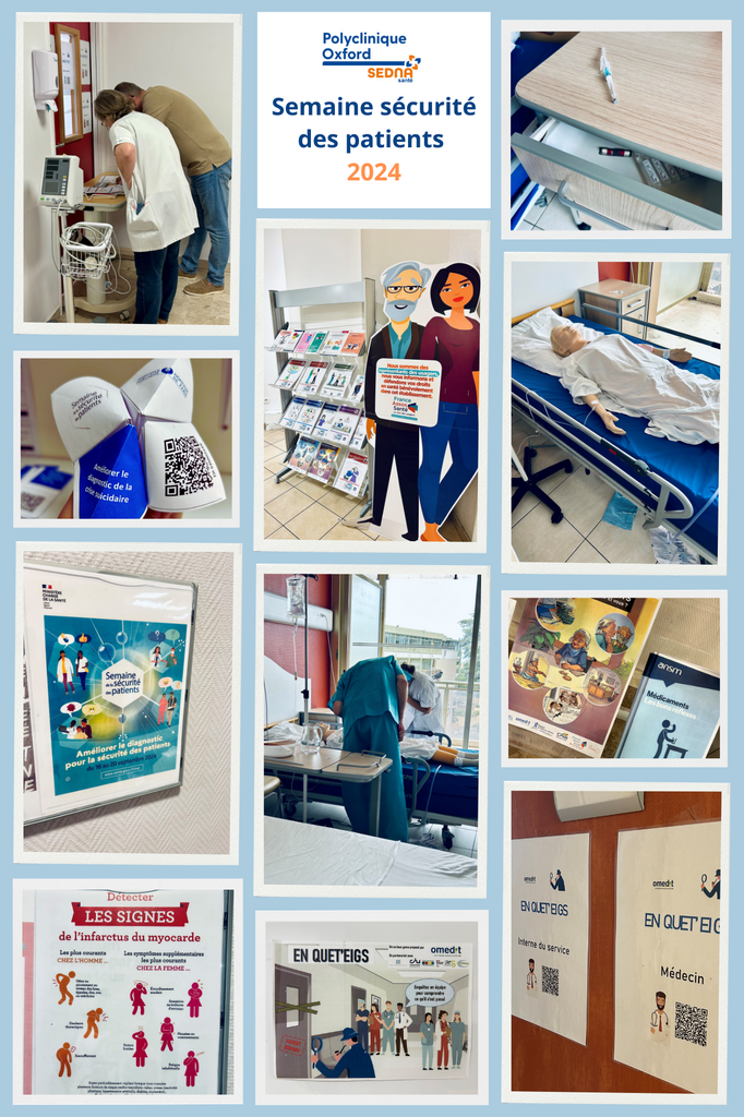 Semaine sécurité des patients 2024